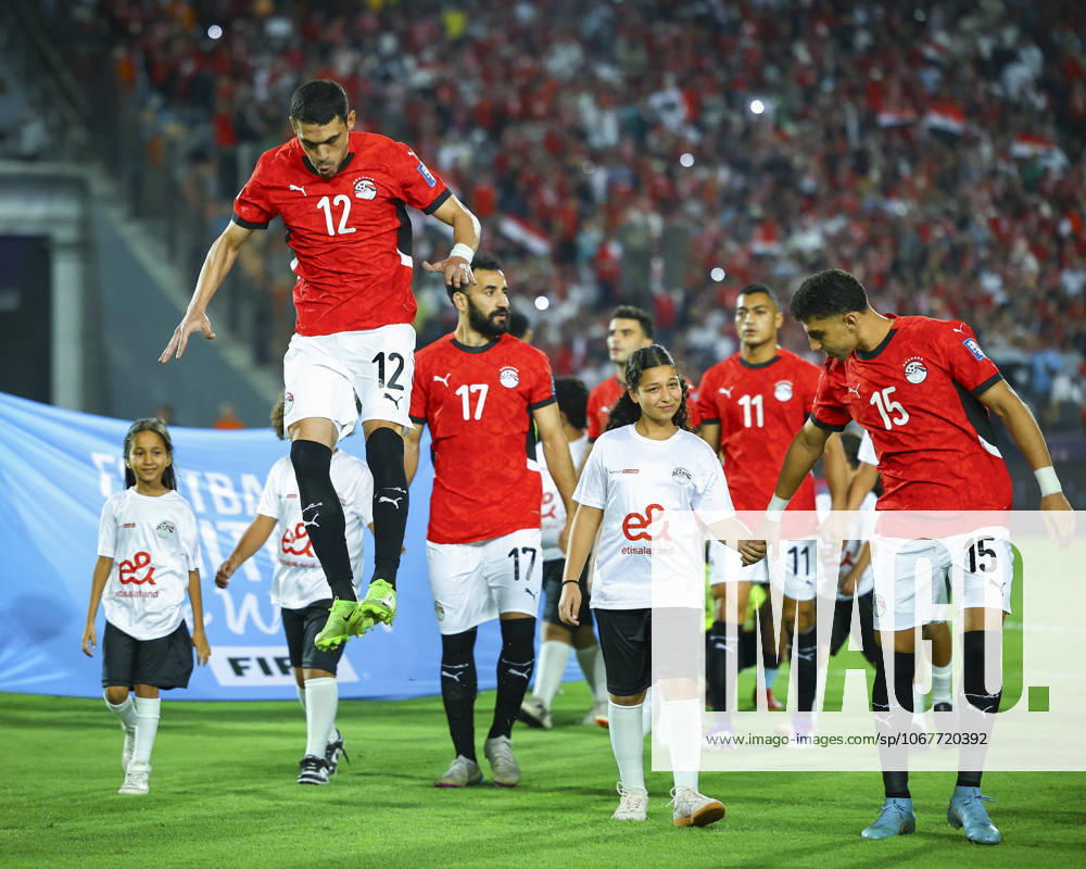Egypt Wins Crucial Qualifier Mohamed Hamdy before the match between Egypt vs Guniea-Bissau in the FIFA World Cup, WM, Weltmeisterschaft, Fussball 2026 CAF Qualifiers - Group A at Cairo Stadium, Cairo, Egypt Cairo Cairo Egypt