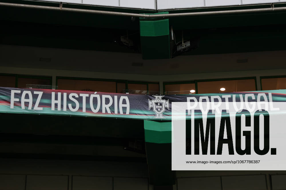 POR: Portugal v Hungary. World Cup Qualifiers match. Portugal display during the World Cup Qualifiers match between Portugal and Hungary national teams played at Jose Alvalade Stadium on October 14, 2025 in Lisboa, Portugal.