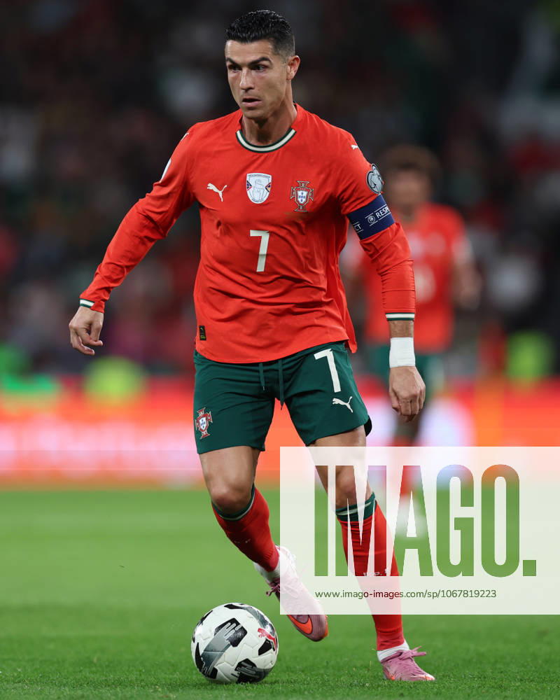 POR: Portugal v Hungary. World Cup Qualifiers match. Cristiano Ronaldo of Portugal during the World Cup Qualifiers match between Portugal and Hungary national teams played at Jose Alvalade Stadium on October 14, 2025 in Lisboa, Portugal.