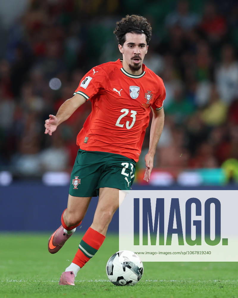 POR: Portugal v Hungary. World Cup Qualifiers match. Vitinha of Portugal during the World Cup Qualifiers match between Portugal and Hungary national teams played at Jose Alvalade Stadium on October 14, 2025 in Lisboa, Portugal.