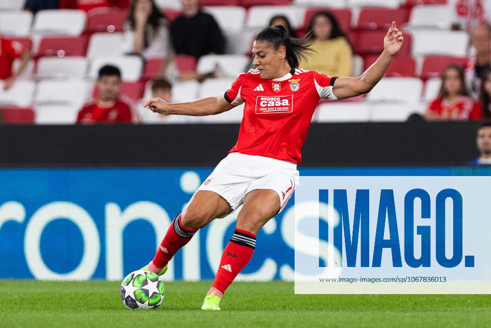 SL Benfica Vs Arsenal in Lisboa - 16 Oct 2025 Cristina Martín-Prieto of SL Benfica in action during the UEFA Women s Champions League match between SL Benfica and Arsenal at Estádio da Luz. Final Score; SL Benfica 0 : 2 Arsenal Lisboa Portugal