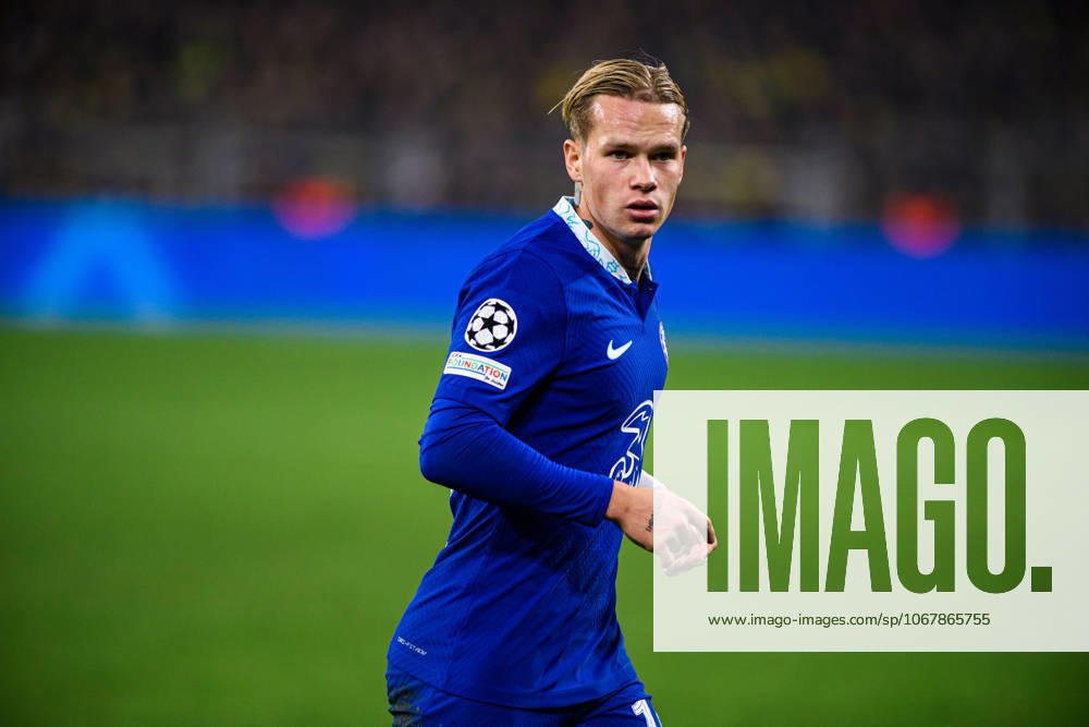 DORTMUND, GERMANY - 15.02.23: Mykhailo Mudryk. The match of match UEFA Champion League Borussia Dortmund vs FC Chelsea at SIGNAL IDUNA PARK