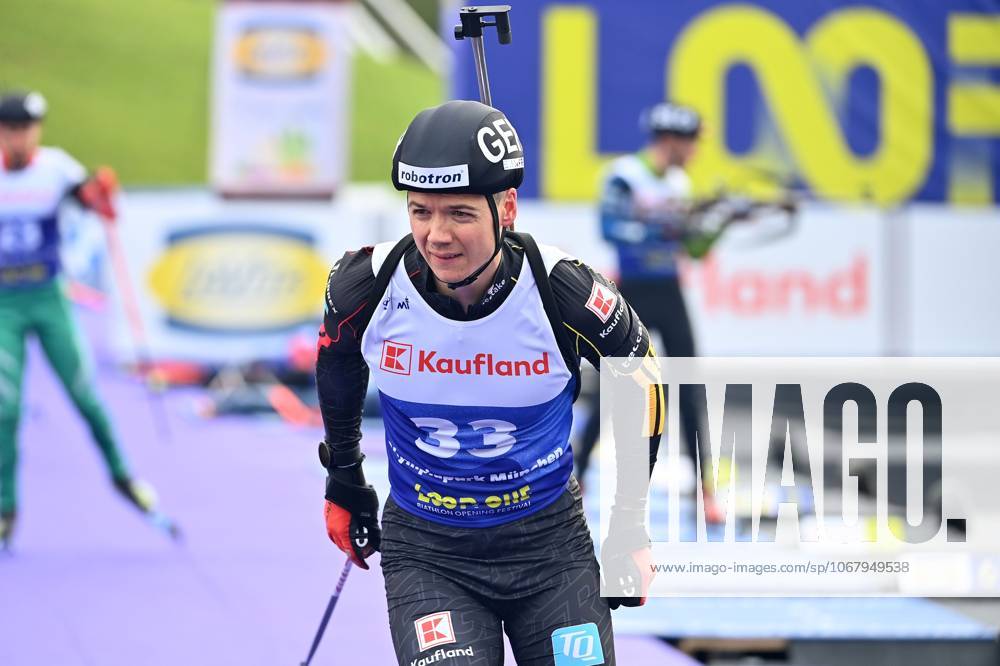 Justus STRELOW GER , Action Loop One Biathlon Opening Festival in the Olympic Park in Munich on 19 10 2025