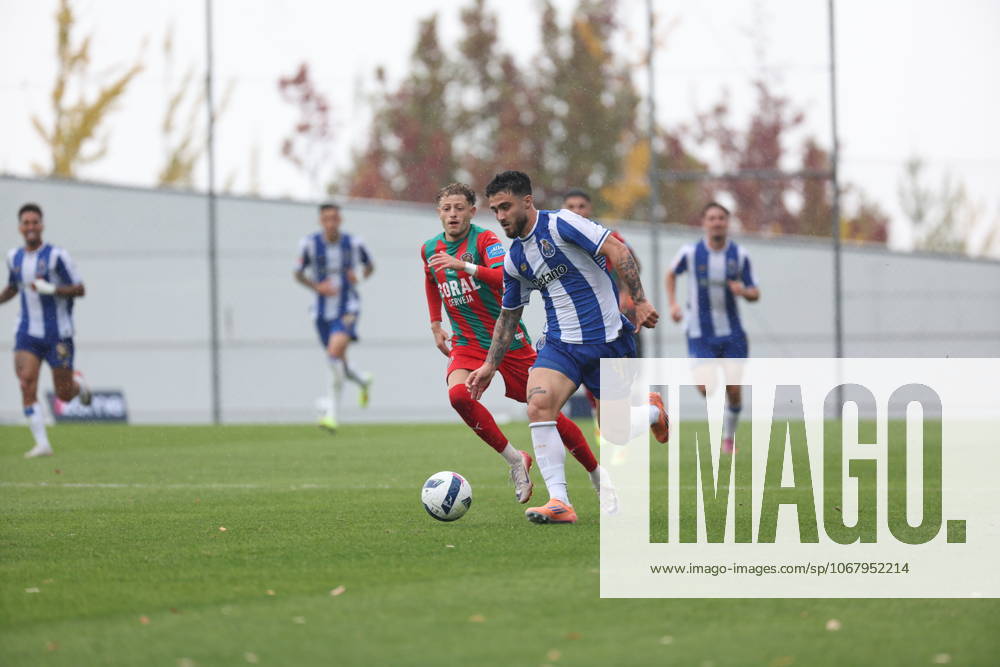 Angel Alarcon ( FC Porto ) in action during the match between FC Porto B and CS Maritimo, valid for Liga Portugal 2 Meu Super 2025 2026 at Estadio Luis Filipe Menezes on 19 October 2025. Porto Estadio Luis Filipe Menezes Porto Portugal