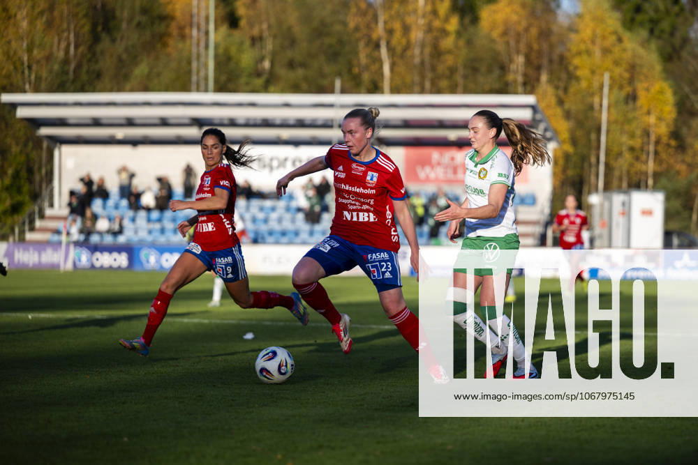 Vittsjös Kajsa Lind during the football match in Damallsvenskan between Vittsjö and Hammarby on October 19, 2025 in Vittsjö