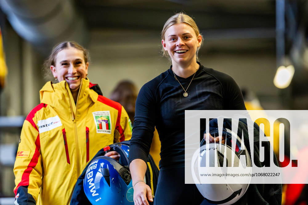 GER, Bobsleigh bobsleigh, Season 25 26, Women, Central performance test in bobsleigh push test Karolin Lindner Traditionally, the best German bobsleigh pilots and their pushers met in Oberhof for a test of strength 98559 Oberhof LOTTO Thüringen EISARENA Oberho Thüringen Germany