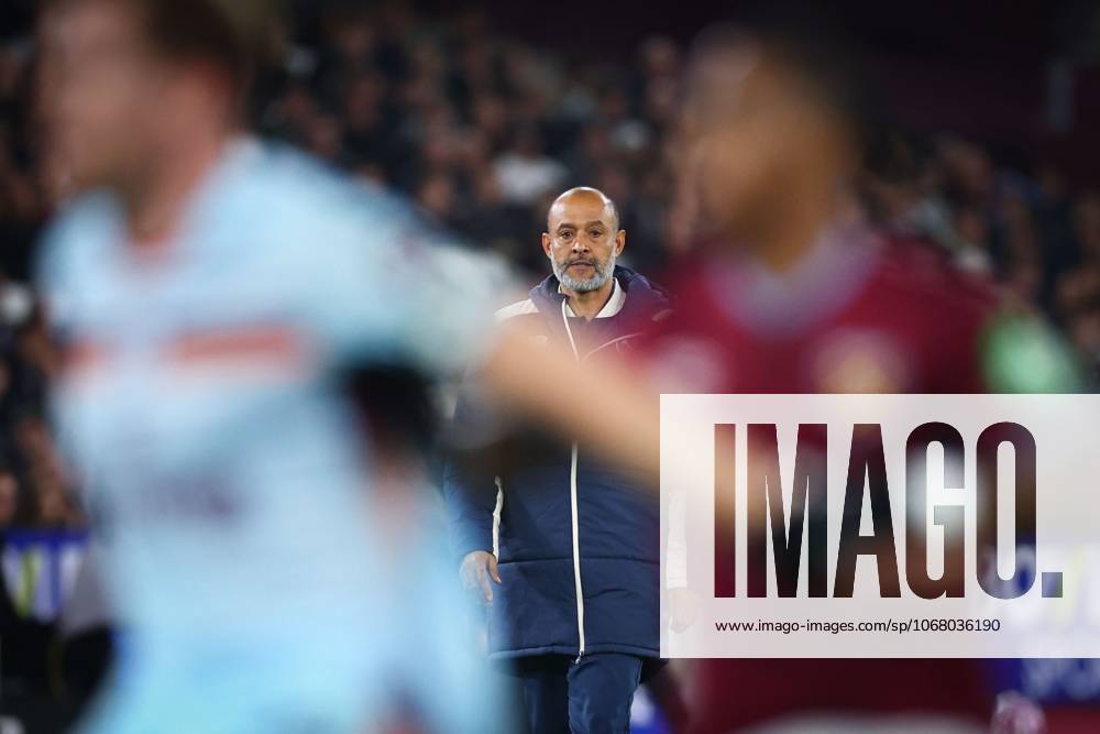 Nuno Espirito Santo manager of West Ham United West Ham United v Brentford, Premier League, Football, London Stadium, London, UK - 20 Oct 2025London London Stadium United Kingdom