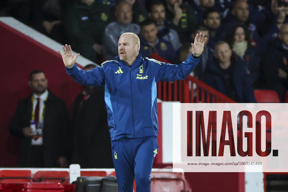 Nottingham Forest v FC Porto, UEFA Europa League Nottingham Forest Manager Sean Dyche gestures during the Nottingham Forest v FC Porto UEFA Europa League Round 1 match at the City Ground, West Bridgford, England on 23 October 2025 Credit: Phil Duncan Every Second Media Editorial use only. All images are copyright Every Second Media Limited. No images may be reproduced without prior permission.