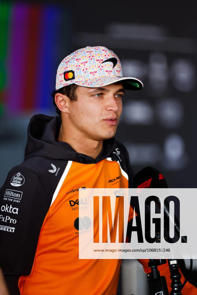 F1 - MEXICO CITY GRAND PRIX 2025 NORRIS Lando (gbr), McLaren F1 Team MCL39, portrait during the 2025 Formula 1 Mexico City Grand Prix, 20th round of the 2025 FIA Formula One World Championship, WM, Weltmeisterschaft from October 24 to 26, 2025 on the Autodromo Hermanos Rodriguez, in Mexico City, Mexico - Mexico CityMexico