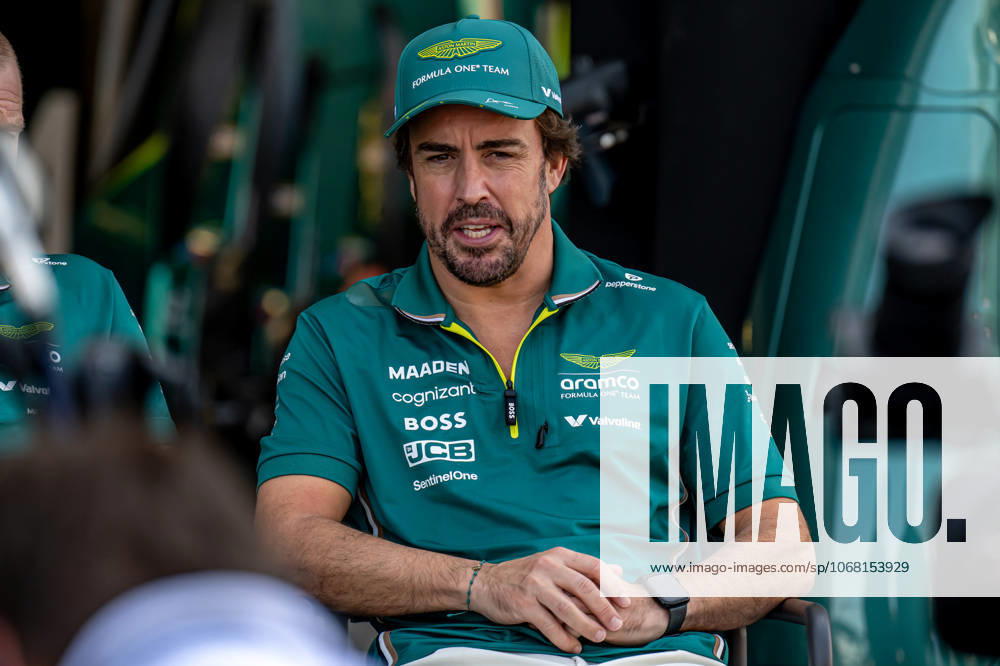 MEXICO CITY, MEXICO: Fernando Alonso, racing for the Aston Martin F1 team during the 2025 Formula 1 Mexico City Grand Prix at the Autodromo Hermanos Rodriguez in Mexico City, Mexico