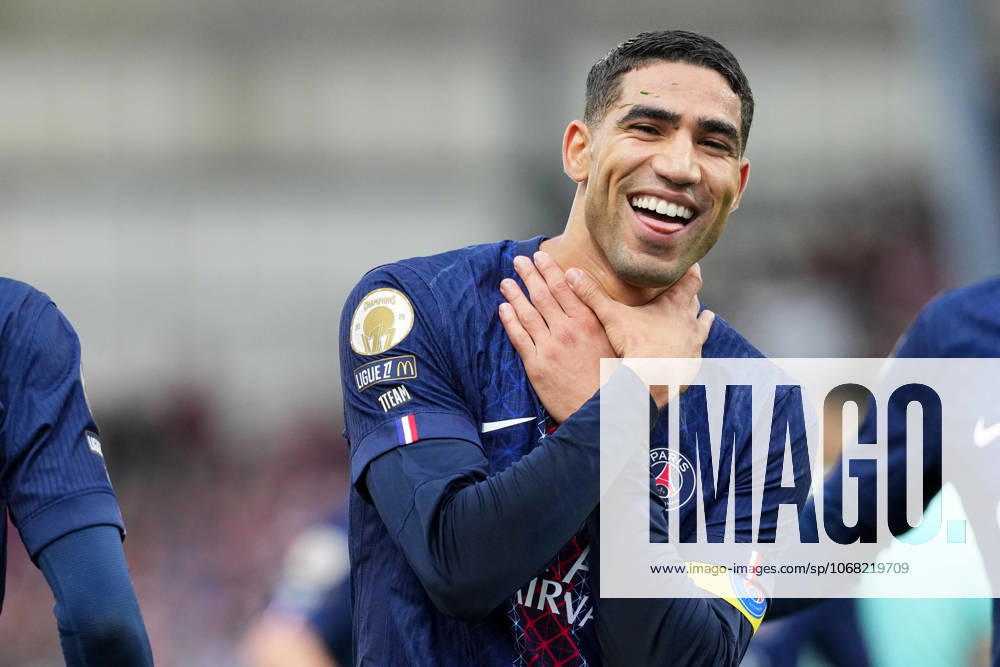 Stade Brestois 29 v Paris Saint-Germain FC - Ligue 1 McDonald s 2025 2026 02 Achraf HAKIMI (psg) during the Ligue 1 McDonald s match between Brest and Paris at Stade Francis Le Ble on October 25, 2025 in Brest, France. Brest France