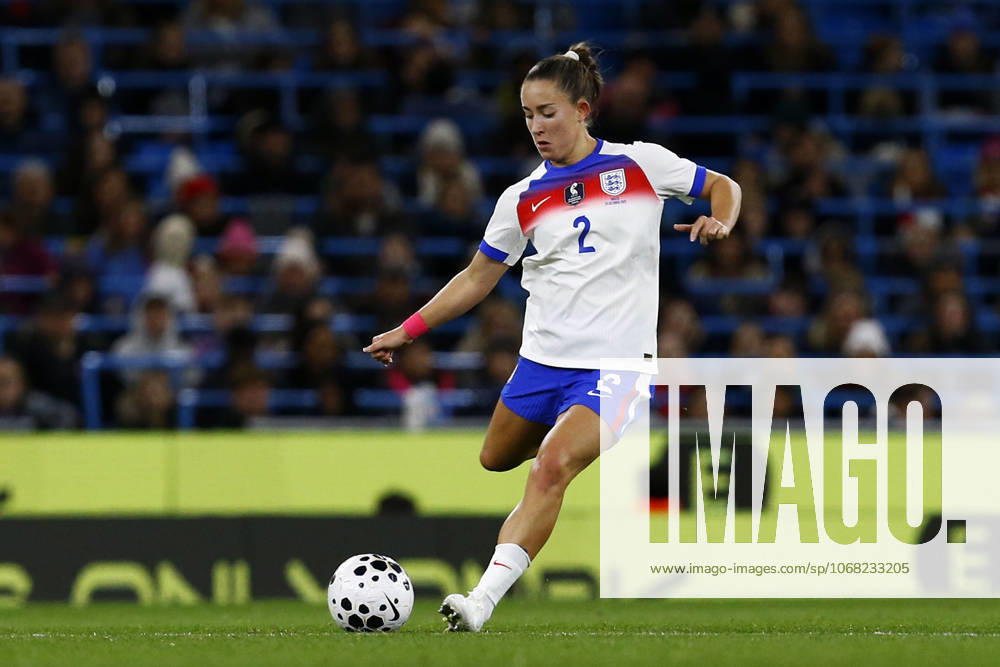 England v Brazil, Manchester, UK - 25 October 2025 Maya Le Tissier of England during the Womens International Friendly, Länderspiel, Nationalmannschaft match between England and Brazil at The Etihad Stadium on 25 October 2025 in Manchester, England (Photo by Steve Taylor PPAUK) Manchester The Etihad Stadium Greater Manchester England