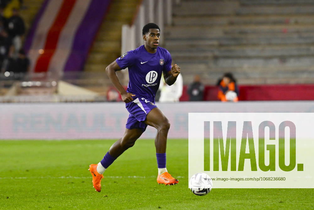 Dayann Methalie (TFC) - Ligue 1 McDonald s match between AS Monaco and Toulouse FC on October 25, 2025 at the Louis II Stadium in Monaco.