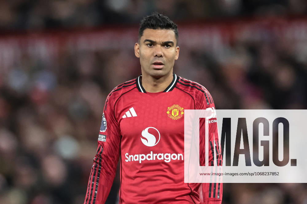 Premier League Manchester United, ManU v Brighton and Hove Albion Casemiro of Manchester United during the Premier League match Manchester United vs Brighton and Hove Albion at Old Trafford, Manchester, United Kingdom, 25th October 2025 (Photo by Mark Cosgrove News Images) Manchester Old Trafford Greater Manchester United Kingdom