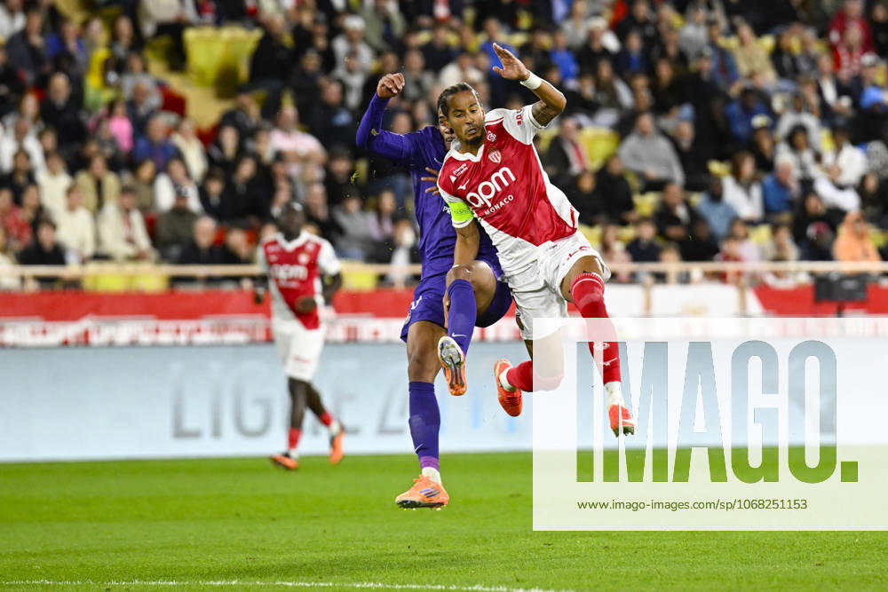 Thilo Kehrer (ASM) - Ligue 1 McDonald s match between AS Monaco and Toulouse FC on October 25, 2025 at the Louis II Stadium in Monaco.