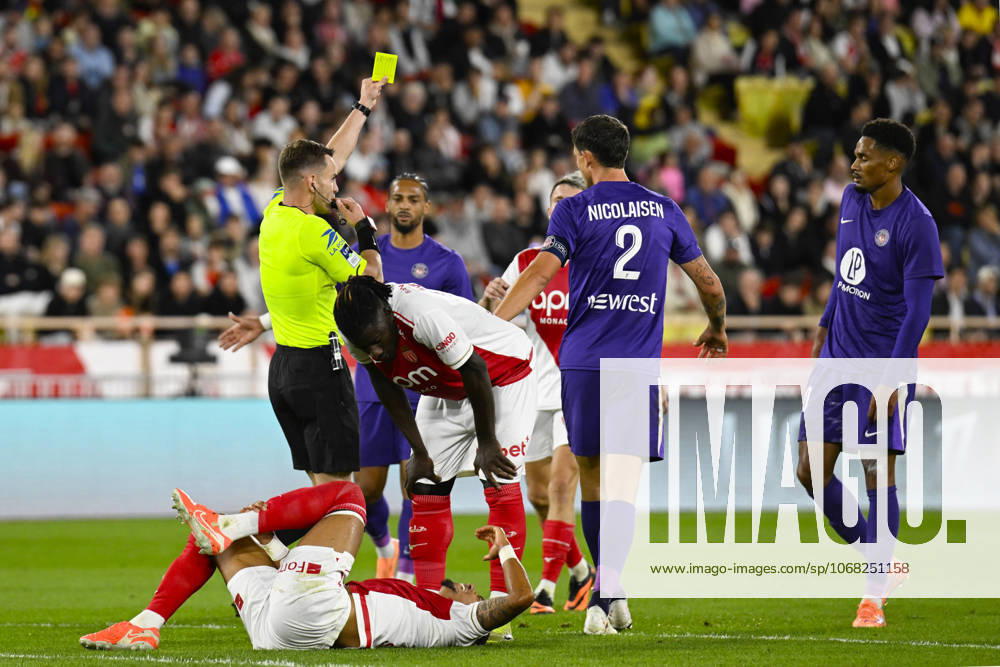 Ligue 1 McDonald s match between AS Monaco and Toulouse FC on October 25, 2025 at the Louis II Stadium in Monaco.
