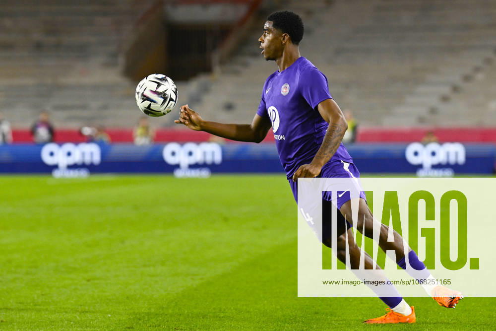 Dayann Methalie (TFC) - Ligue 1 McDonald s match between AS Monaco and Toulouse FC on October 25, 2025 at the Louis II Stadium in Monaco.