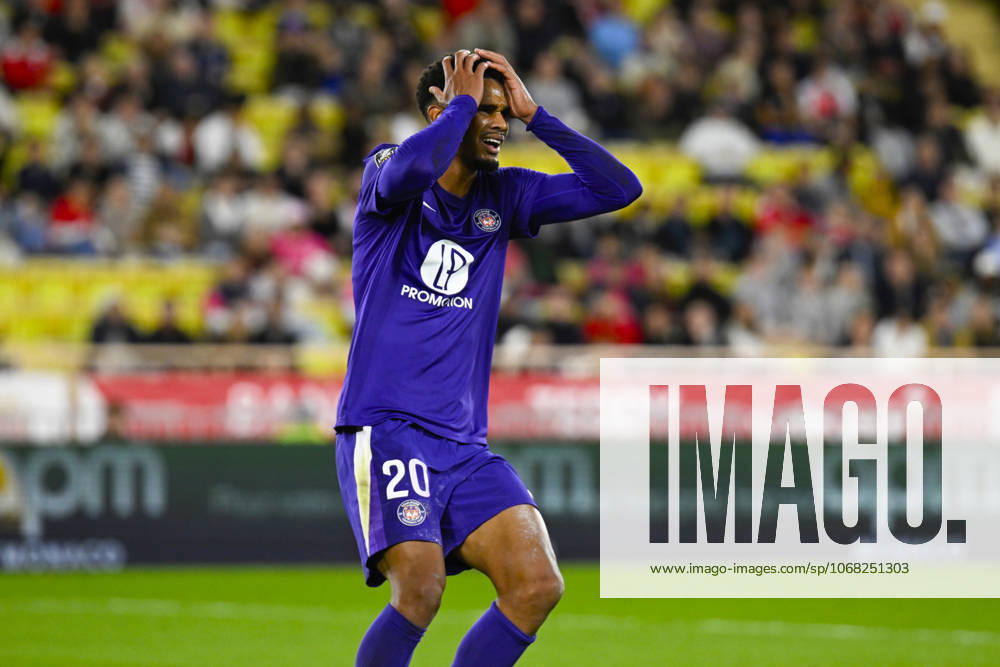 Emersonn (TFC) - Ligue 1 McDonald s match between AS Monaco and Toulouse FC on October 25, 2025 at the Louis II Stadium in Monaco.