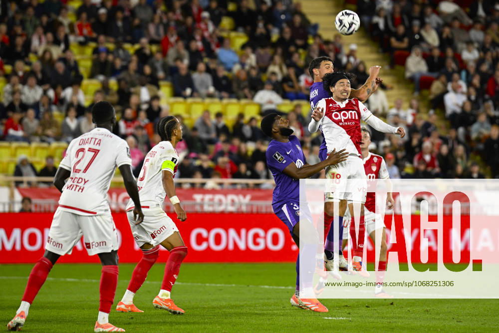 Ligue 1 McDonald s match between AS Monaco and Toulouse FC on October 25, 2025 at the Louis II Stadium in Monaco.