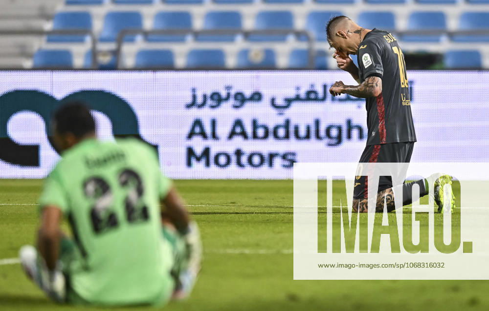 AL WAKRAH SC V AL RAYYAN SC-DOHA BANK STARS LEAGUE QATAR Roger Krug Guedes of Al Rayyan SC celebrates after scoring a goal during the Doha Bank Stars League Qatar match between Al Wakrah SC and Al Rayyan SC at Saoud Bin Abdulrahman Stadium in Doha, Qatar, on October 26, 2025. DOHA Qatar