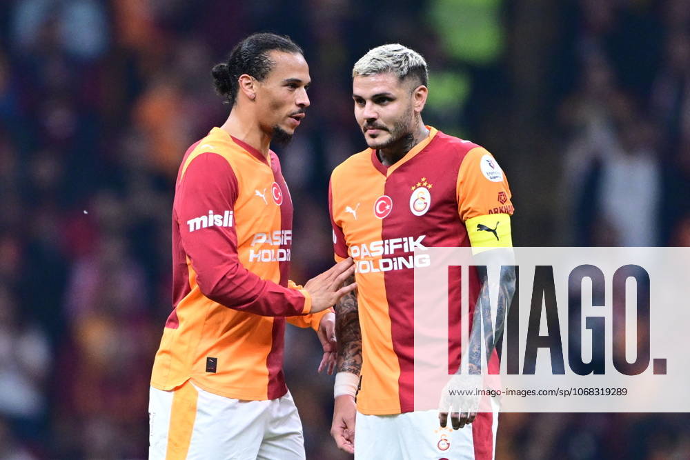 Galatasaray v Goztepe - Turkish Super Lig ISTANBUL, TURKIYE - OCTOBER 26: Mauro Icardi of Galatasaray celebrates after scoring a goal during the Turkish Super Lig week 10 football match between Galatasaray and Goztepe at RAMS Park Stadium in Istanbul, Turkiye on October 26, 2025. Abdulhamid Hosbas Anadolu Istanbul Turkey. Editorial use only. Please get in touch for any other usage.