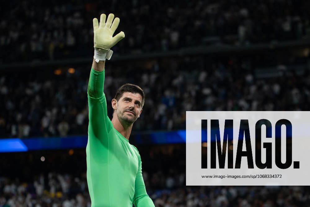 Thibaut Courtois, Real Madrid player seen in action EA SPORTS La Liga 2025-2026 match between Real Madrid and FC Barcelona, Barca ??played at the Santiago BernabÃ u Stadium. .Final score: Real Madrid 2 - 1 FC Barcelona Madrid Spain - ZUMAs197 20251026_aaa_s197_236