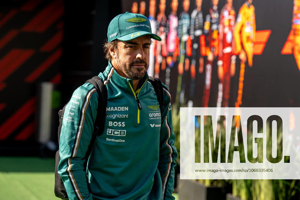 MEXICO CITY, MEXICO: Fernando Alonso, racing for the Aston Martin F1 team during the 2025 Formula 1 Mexico City Grand Prix at the Autodromo Hermanos Rodriguez in Mexico City, Mexico