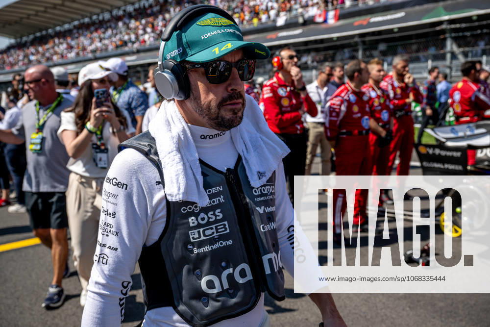 MEXICO CITY, MEXICO: Fernando Alonso, racing for the Aston Martin F1 team during the 2025 Formula 1 Mexico City Grand Prix at the Autodromo Hermanos Rodriguez in Mexico City, Mexico