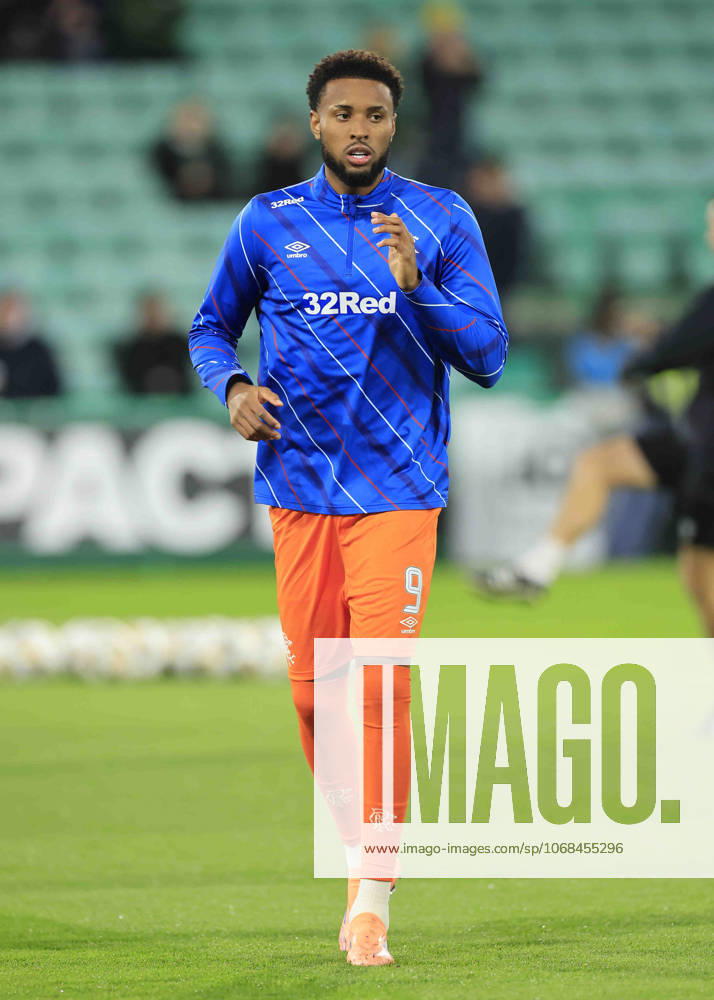 Hibernian v Rangers William Hill Premiership Youseff Chemiti of Rangers warms up during the William Hill Premiership match at Easter Road, Edinburgh UK Newspapers OUT