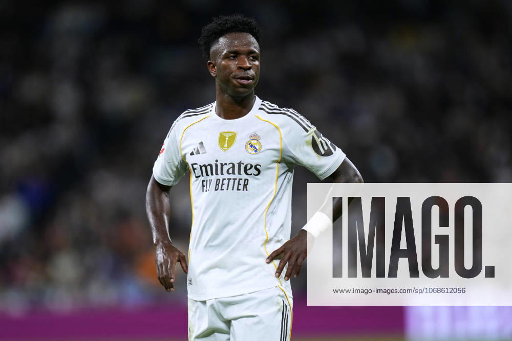 ESP: Real Madrid CF - Valencia CF. La Liga EA Sports. Date 11 Vinicius Junior of Real Madrid CF during the La Liga EA Sports match between Real Madrid CF and Valencia CF played at Santiago Bernabeu Stadium on November 1, 2025 in Madrid. kpng