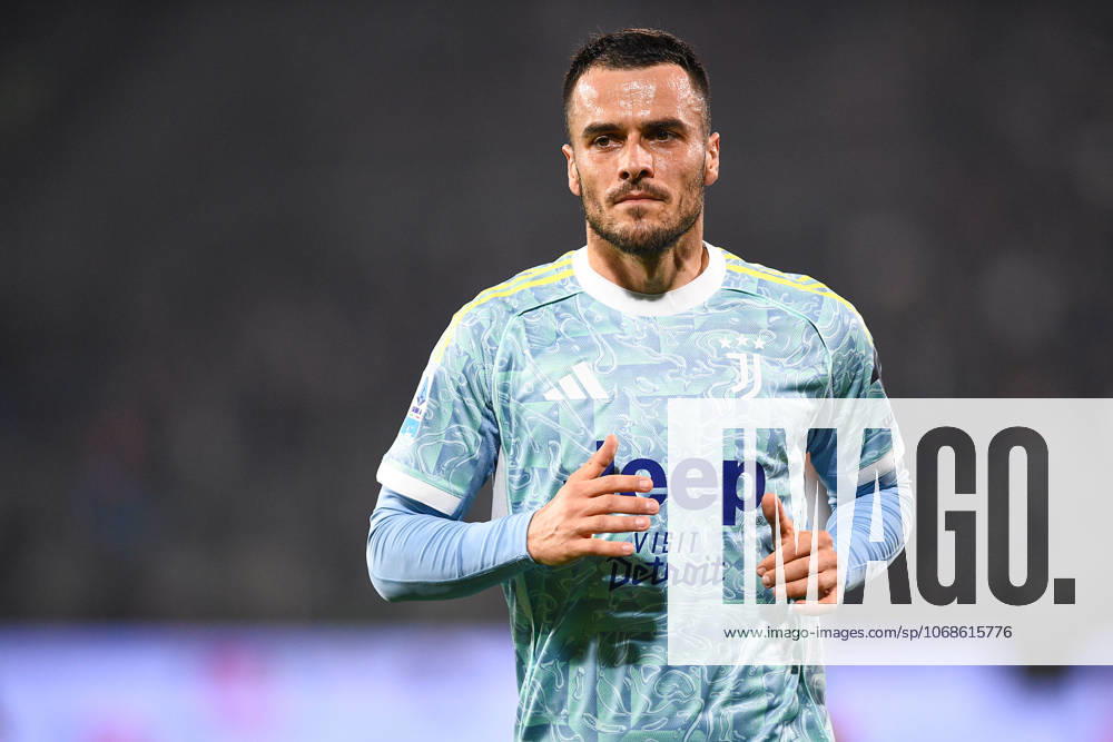 2025-11-01 US Cremonese v Juventus FC - Serie A CREMONA, ITALY - NOVEMBER 1: Filip Kostic of Juventus FC looks on during the Serie A match between US Cremonese and Juventus FC at Stadio Giovanni Zini on November 1, 2025 in Cremona, Italy. (Photo by Alberto Gandolfo BSR Agency) Cremona Italy Content not available for redistribution in The Netherlands directly or indirectly through any third parties.