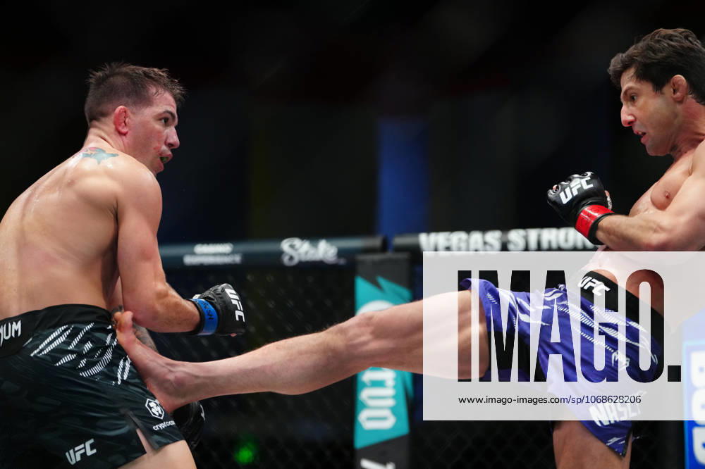 Las Vegas, Nv, Las Vegas, Nv, United States: Allan Nascimento and Cody Durden meet in the octagon for a 3-round bout at UFC Apex for UFC Fight Night - Garcia vs Onama on November 1, 2025 in Las Vegas, NV, United States. ( PxImages) Las Vegas, Nv United States - ZUMAp175 20251101_zsa_p175_022