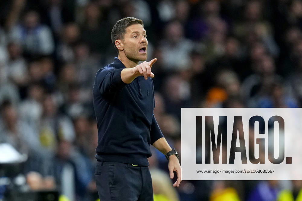ESP: Real Madrid CF - Valencia CF. La Liga EA Sports. Date 11 Xabi Alonso head coach of Real Madrid CF during the La Liga EA Sports match between Real Madrid CF and Valencia CF played at Santiago Bernabeu Stadium on November 1, 2025 in Madrid. kpng