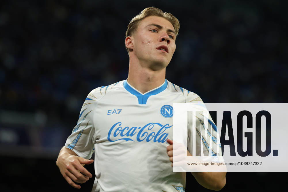 Napolis Rasmus Hojlund during the UEFA Champions League football match between Napoli vs Eintracht - Champions League 2025 2026 - Diego Armando Maradona stadium November 04, 2025 Naples, Italy soccer