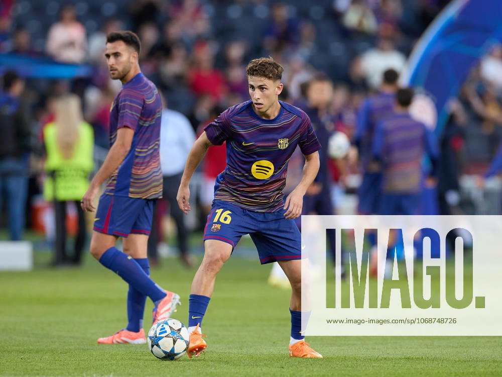Fermin Lopez of FC Barcelona, Barca during the UEFA Champions League match between FC Barcelona v Olympiakos Piraeus at the Lluis Companys Olympic Stadium on October 21, 2025 in Barcelona Spain. Barcelona Spain - ZUMAr232 20251021_zsp_r232_020