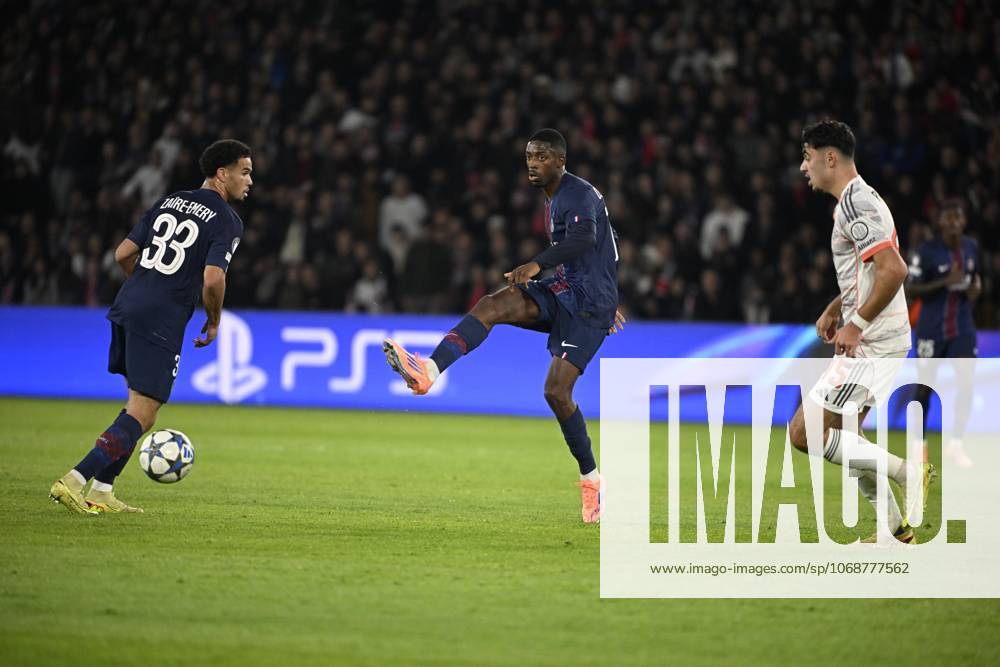Dembele ousmane FOOT LIGUE DES CHAMPIONS 2025 PSG BAYERN MUNICH 1 2 PARC DES PRINCES PARIS FRANCE 04 11 2025 MANTEY STEPHANE PARIS PARC DES PRINCES France GermanyxJapanxUKxFrancexBelgiumxOUT