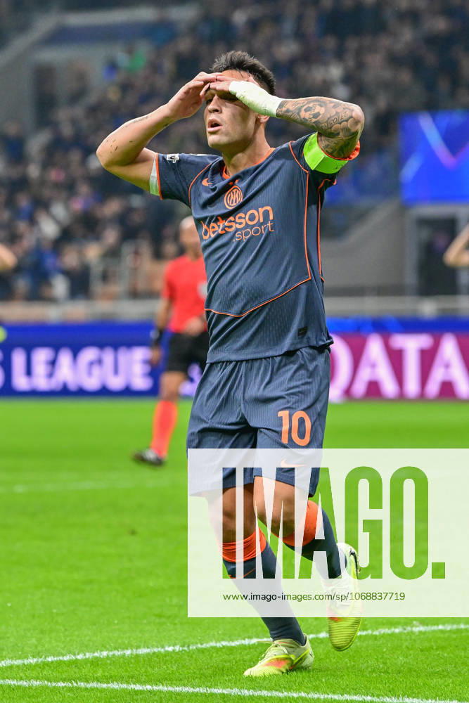 Inter v Kairat Almaty, UEFA Champions League football, Milano, Italy Milano, Italy. 05th, November 2025. Lautaro Martinez (10) of Inter seen during the UEFA Champions League match between Inter and Kairat Almaty at Giuseppe Meazza in Milano. Italy, Milano