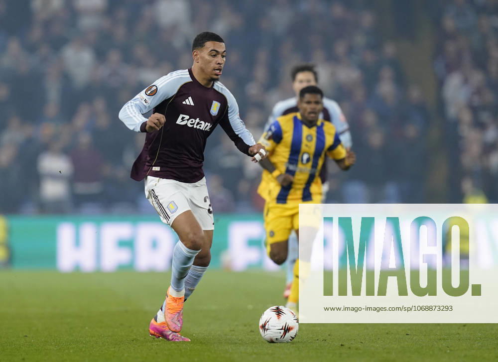 Birmingham, England, 6th November 2025. Morgan Rogers of Aston Villa in action during the Aston Villa vs Maccabi Tel-Aviv FC UEFA Europa League match at Villa Park, Birmingham. Picture credit should read: Andrew Yates Sportimage . SPI_035_AY_Villa_Macabbi SPI-4269-0034
