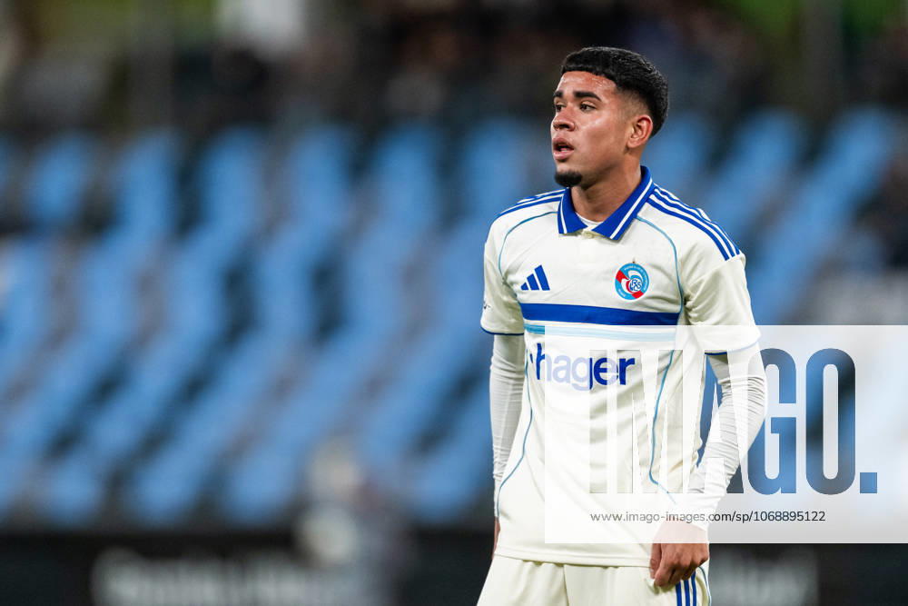 Kendry Paez of Strasbourg during the UEFA Conference League football match between Häcken and Strasbourg on November 6, 2025 in Gothenburg Photo Mathias Bergeld BILDBYRAN kod MB MB1234 fotboll football soccer fotball uefa conference league conference league häcken strasbourg bbeng