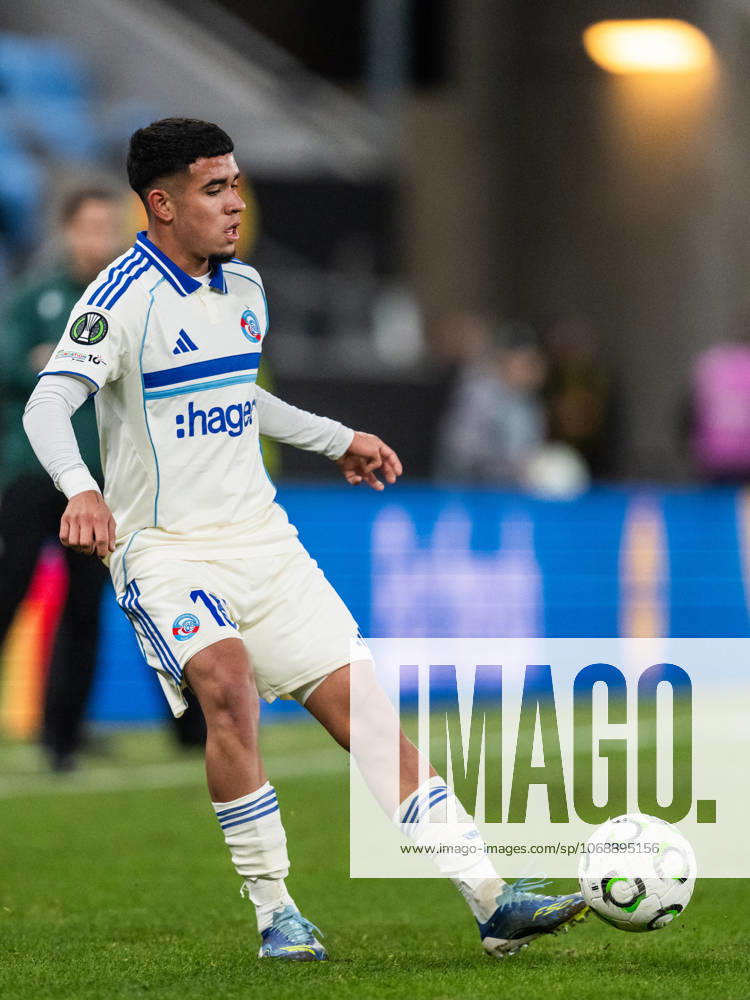 Kendry Paez of Strasbourg during the UEFA Conference League football match between Häcken and Strasbourg on November 6, 2025 in Gothenburg Photo Mathias Bergeld BILDBYRAN kod MB MB1234 fotboll football soccer fotball uefa conference league conference league häcken strasbourg bbeng