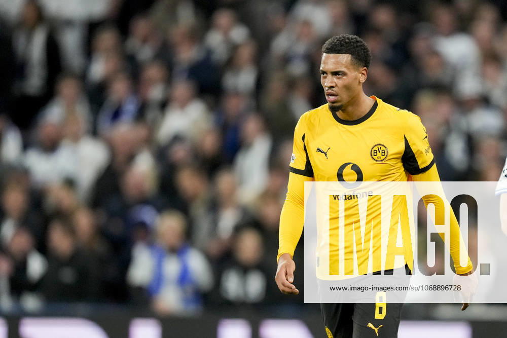 Felix Nmecha (Borussia Dortmund) looks on during the UEFA Champions League 2025 26 League Phase MD3 match between F.C. Copenhagen and Borussia Dortmund at Parken Stadium on October 21, 2025 in Copenhagen, Denmark. (Photo by Alex Gottschalk DeFodi Images) Felix Nmecha Borussia Dortmund looks on during the UEFA Champions League 2025 26 League Phase MD3 match between F C Copenhagen and Borussia Dortmund at Parken Stadium on October 21, 2025 in Copenhagen, Denmark Photo by Alex Gottschalk DeFodi Images