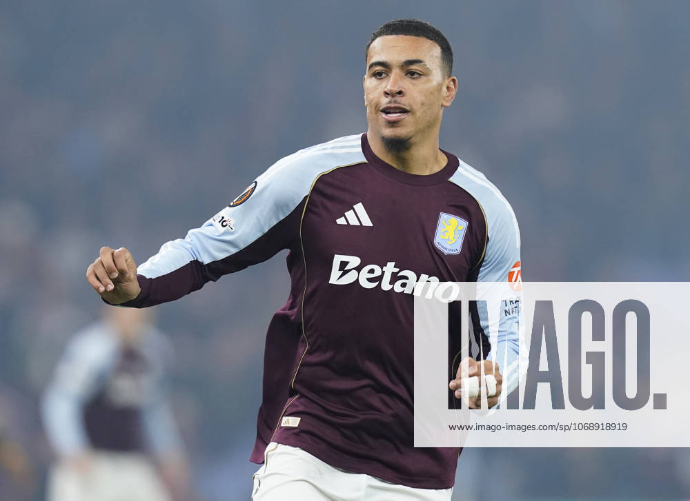 Birmingham, England, 6th November 2025. Morgan Rogers of Aston Villa during the Aston Villa vs Maccabi Tel-Aviv FC UEFA Europa League match at Villa Park, Birmingham. Picture credit should read: Andrew Yates Sportimage . SPI_097_AY_Villa_Macabbi SPI-4269-0096