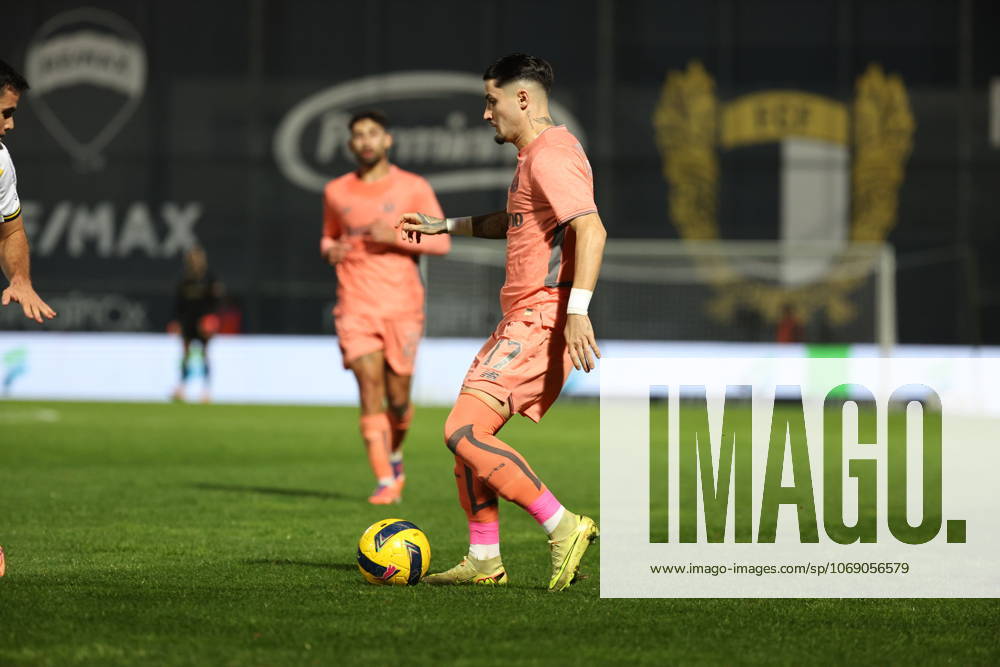 Borja Sainz (FC Porto) in action during the match between FC Famalicao and FC Porto, valid for Liga Portugal Betclic 2025 26 at Est‡dio Municipal de Famalicao das Aves on 9 November 2025. Famalicao Estadio Municipal de Famalicao Famalicao Portugal