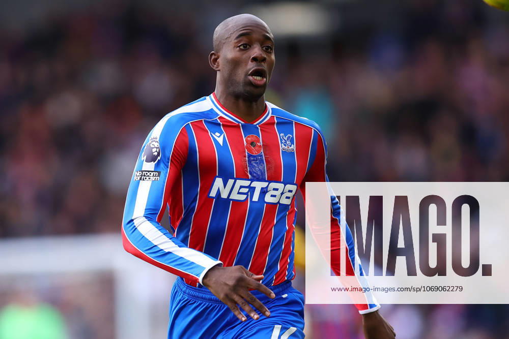 London, England, 9th November 2025. Jean-Philippe Mateta of Crystal Palace during the Crystal Palace vs Brighton and Hove Albion Premier League match at Selhurst Park, London. Picture credit should read: Paul Terry Sportimage . SPI_045_PT_Crystal_Palace_Brighton SPI-4277-0045