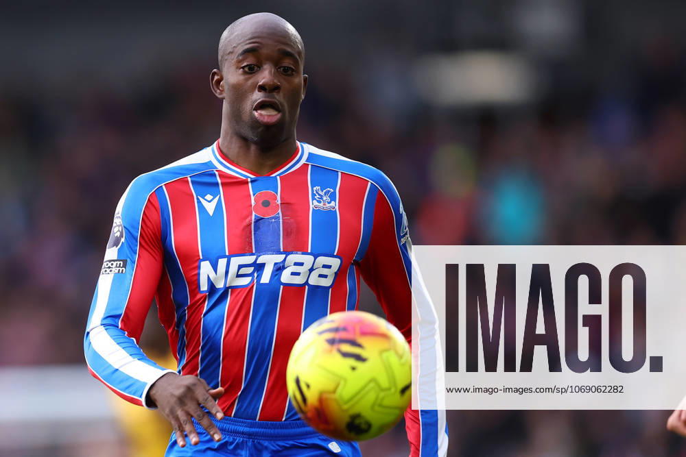 London, England, 9th November 2025. Jean-Philippe Mateta of Crystal Palace during the Crystal Palace vs Brighton and Hove Albion Premier League match at Selhurst Park, London. Picture credit should read: Paul Terry Sportimage . SPI_048_PT_Crystal_Palace_Brighton SPI-4277-0048
