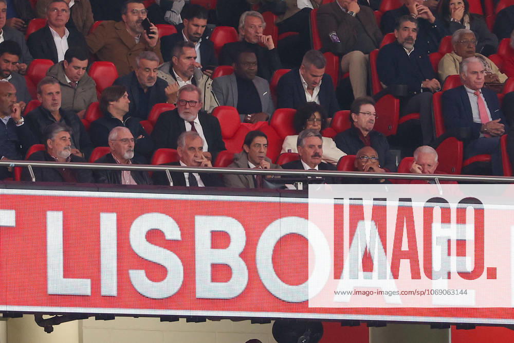 Rui Costa President of the Sport Lisboa and Benfica, Toni during the game between teams of SL Benfica and Casa Pia AC at Estadio da Luz on 9 November 2025, Lisbon Portugal