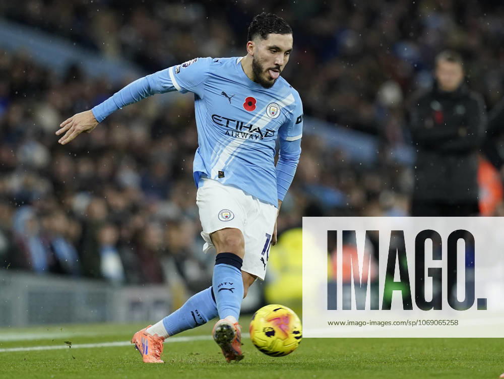 Manchester, England, 9th November 2025. Rayan Cherki of Manchester City during the Manchester City vs Liverpool Premier League match at the Etihad Stadium, Manchester. Picture credit should read: Andrew Yates Sportimage . SPI_135_AY_Man_City_Liverpool SPI-4280-0123