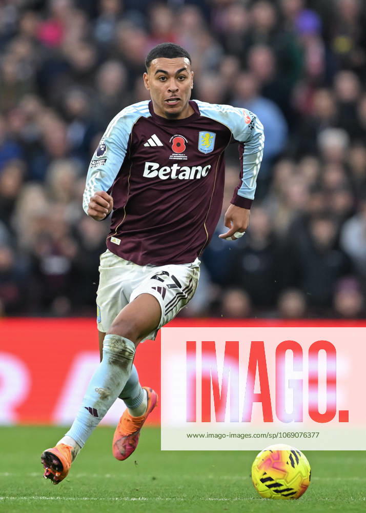 Birmingham, England, 9th November 2025. Morgan Rogers of Aston Villa during the Aston Villa vs AFC Bournemouth Premier League match at Villa Park, Birmingham. Picture credit should read: Cody Froggatt Sportimage . SPI_103_CF_ASTON_VILLA_V_BOURNEMOUTH SPI-4279-0103