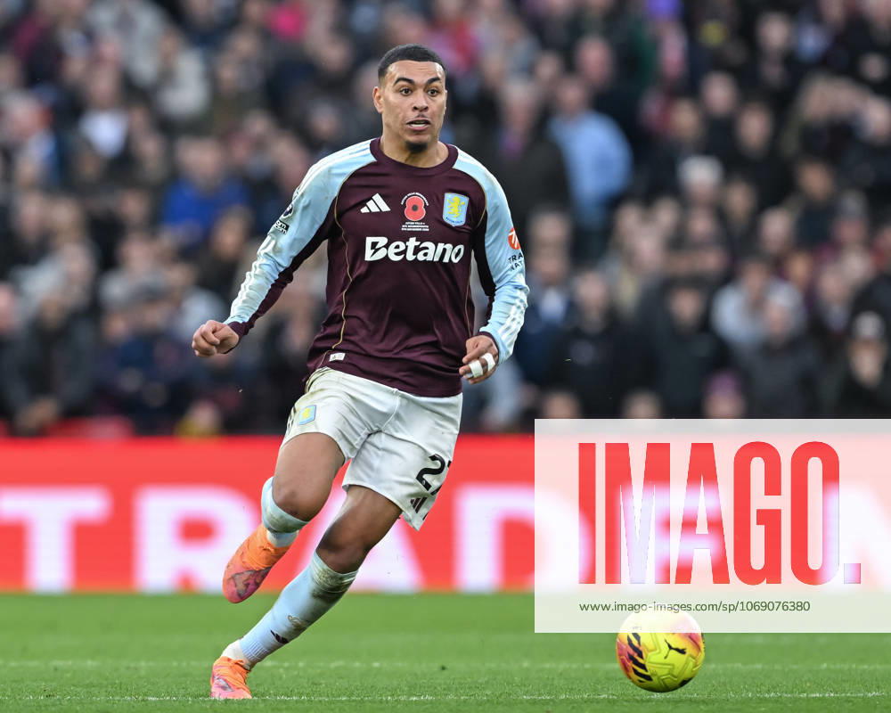 Birmingham, England, 9th November 2025. Morgan Rogers of Aston Villa during the Aston Villa vs AFC Bournemouth Premier League match at Villa Park, Birmingham. Picture credit should read: Cody Froggatt Sportimage . SPI_104_CF_ASTON_VILLA_V_BOURNEMOUTH SPI-4279-0104