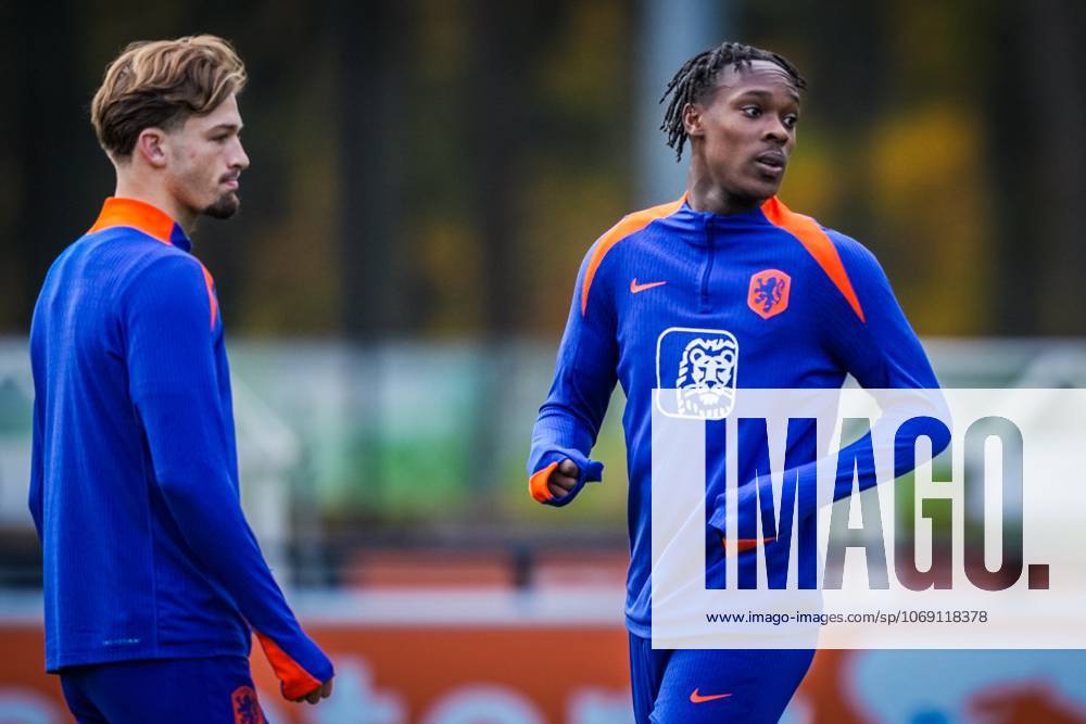 , KNVB Campus , season 2025 2026 , Dutch International football , Training session Netherlands , picture shows Netherlands player Emanuel Emegha Training session Netherlands 11-11-2025 x31985909x